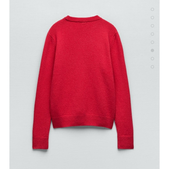 Zara Wool Cashmere Knit Sweater - Picture 6 of 8